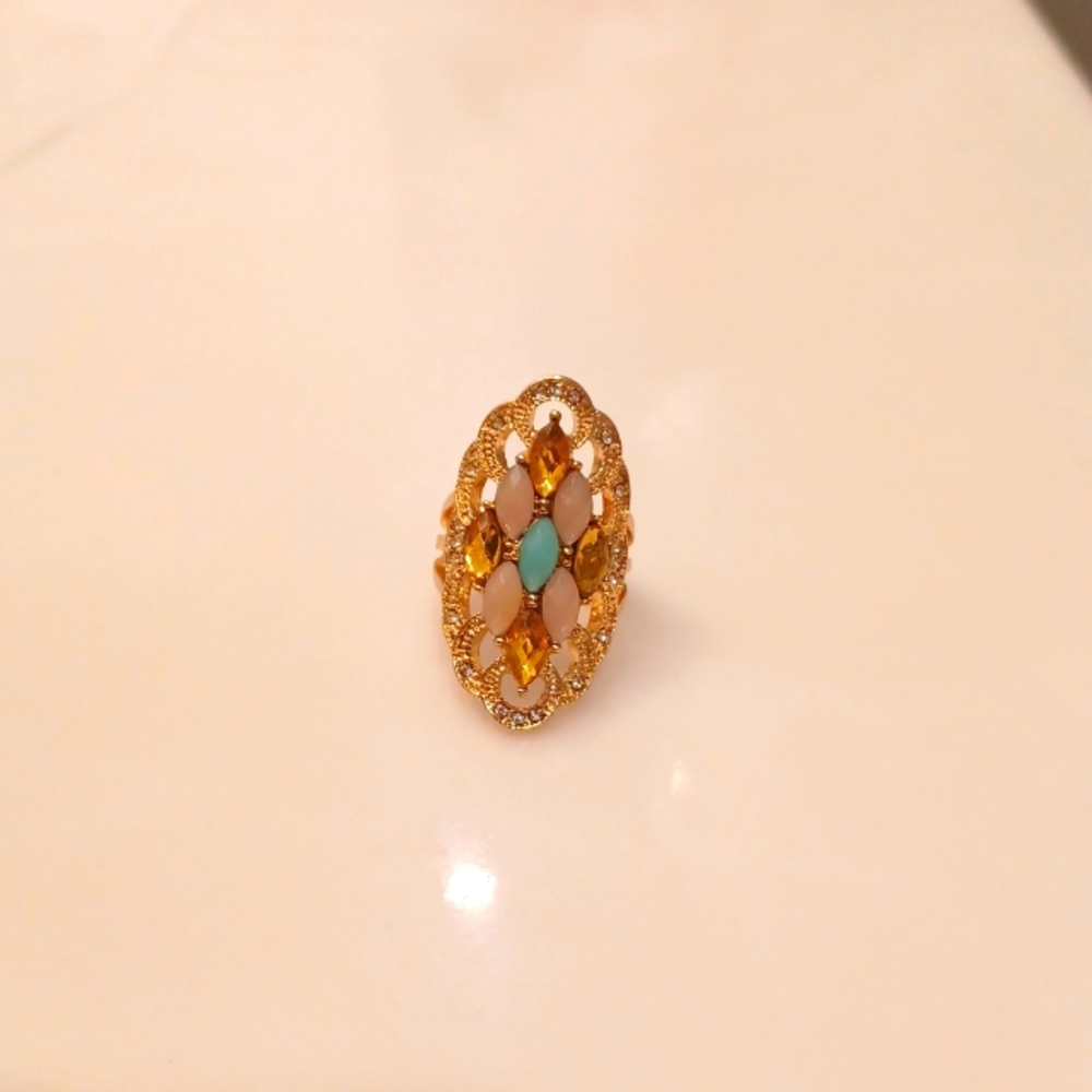 Beautiful Multicolored Ring - Picture 2 of 5